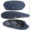 2 Pack Mens Denim Cotton Newsboy Cap Ivy Gatsby Driving Hunting Cabbie Hats (F) view 2