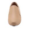Linodes Upgraded Unisex PU Leather Slip On Tap Shoe Dance Shoes for Women and Men's Dance Shoes-Brown-11M view 2