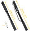 BikeHand Bicycle Bike Compatible with Shimano Cassette Turner Install Rotor Lockring Removal Chain Whip Tool Kit - Extra Long Handle view 2