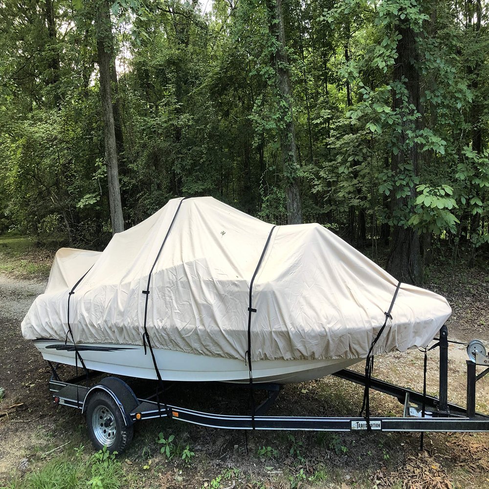 16 oz 20 20.5 21 21.5' Center Console Boat Cover Cypress Rowe Outfitters