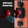Wall Punching Bag, Heavy Duty PU Leather Wall Mount Boxing Pad with 4 Holes, Focus Punching Target for Home Gym Training and Fitness Workout view 3