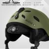 OutdoorMaster Kelvin Ski Helmet - Snowboard Helmet for Men, Women & Youth (Green,S) view 4