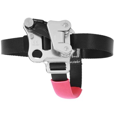 Vbest life Aviation Aluminum Alloy Left/Right Foot Ascender Riser Outdoor Rock Climbing Mountaineering for Rock Climbing Mountaineering(Left Foot Riser/Silver)