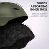 OutdoorMaster Kelvin Ski Helmet - Snowboard Helmet for Men, Women & Youth (Army Green,M) view 3