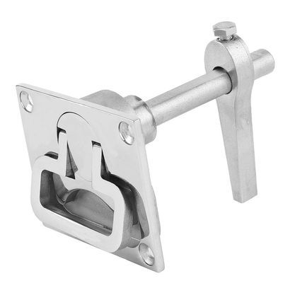 Boat Floor Lock, Stainless Steel Marine Flush Mount Floor Lock Hatch Hardware Accessory