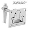 Boat Floor Lock, Stainless Steel Marine Flush Mount Floor Lock Hatch Hardware Accessory view 2