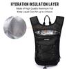G4Free Insulated Hydration Backpack Pack with 2L BPA Free Bladder for Outdoor Running Hiking Cycling Camping(Black) view 2