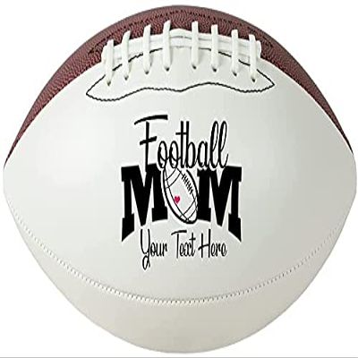 Ballstars Custom Personalized Football Gift for Mom (Full, with Base)