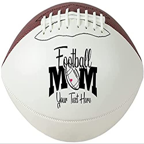 Ballstars Custom Personalized Football Gift for Mom (Full, with Base)