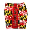 Flow Society Maryland Boys Lacrosse Shorts - LAX - Lacrosse - Kids Athletic - Basketball - Baseball - Hockey - Football Multi view 3