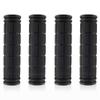 2 Pair / 4 Pair Bicycle Handlebar Grips Bike Grips Non-Slip Rubber Mushroom Grips for BMX/MTB/Boys and Girls Kids Bikes Grips (2 Pair Black) view 1