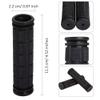 2 Pair / 4 Pair Bicycle Handlebar Grips Bike Grips Non-Slip Rubber Mushroom Grips for BMX/MTB/Boys and Girls Kids Bikes Grips (2 Pair Black) view 2