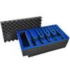 Pistol & Magazine Storage Foam Insert For Apache 5800 Case | 2 Piece Set Pre-Cut Military Grade Polyethylene Foam Base Insert And Lid Liner (Case Not Included) | Foam Insert For Gun Case | Foam Liner For Gun Case view 1