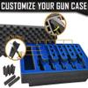 Pistol & Magazine Storage Foam Insert For Apache 5800 Case | 2 Piece Set Pre-Cut Military Grade Polyethylene Foam Base Insert And Lid Liner (Case Not Included) | Foam Insert For Gun Case | Foam Liner For Gun Case view 3