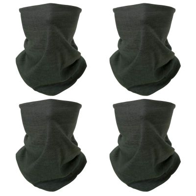 SMEHCF 4 Headband Bandana Balaclava Half Face Mask Shield Head Hair Scarf Neck Gaiter Hat Multipurpose For WoMen Men Breathable Reusable Washable Army Green