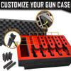 Pistol & Magazine Storage Foam Insert For Apache 5800 Case | 2 Piece Set Pre-Cut Military Grade Polyethylene Foam Base Insert And Lid Liner (Case Not Included) | Foam Insert For Gun Case | Foam Liner For Gun Case view 3