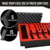 Pistol & Magazine Storage Foam Insert For Apache 5800 Case | 2 Piece Set Pre-Cut Military Grade Polyethylene Foam Base Insert And Lid Liner (Case Not Included) | Foam Insert For Gun Case | Foam Liner For Gun Case view 4