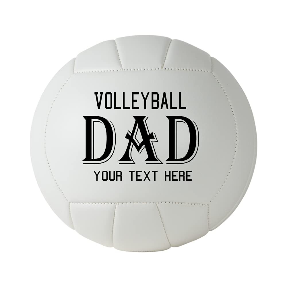 Ballstars Custom Personalized Fathers Day Volleyball (Mini, with Base)