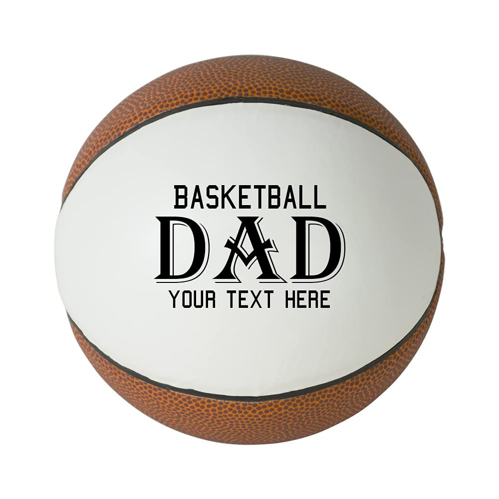 Custom Personalized Fathers Day Basketball (Full, Without Base)