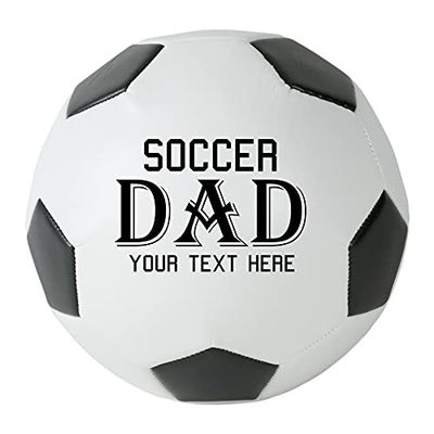 Custom Personalized Fathers Day Soccer Ball (Full, with Base)