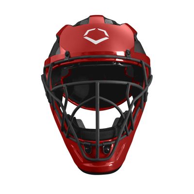 EvoShield Pro-SRZ Catcher's Helmet - Scarlet, Medium