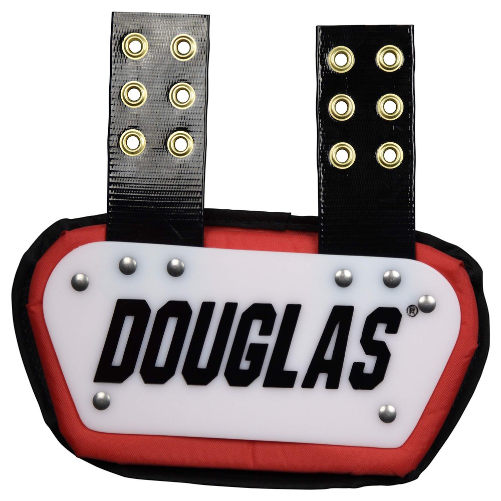 Douglas Junior Custom Pro Removable Back Plate. Red/Black