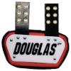 Douglas Junior Custom Pro Removable Back Plate. Red/Black view 1
