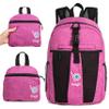 Bago Lightweight Backpack for Hiking for Women and Men - 25L Travel Day Pack - Foldable Hiking Daypack Ultralight for Camping Outdoor Sports - Packable Backpack for Travel (SnowPink) view 2