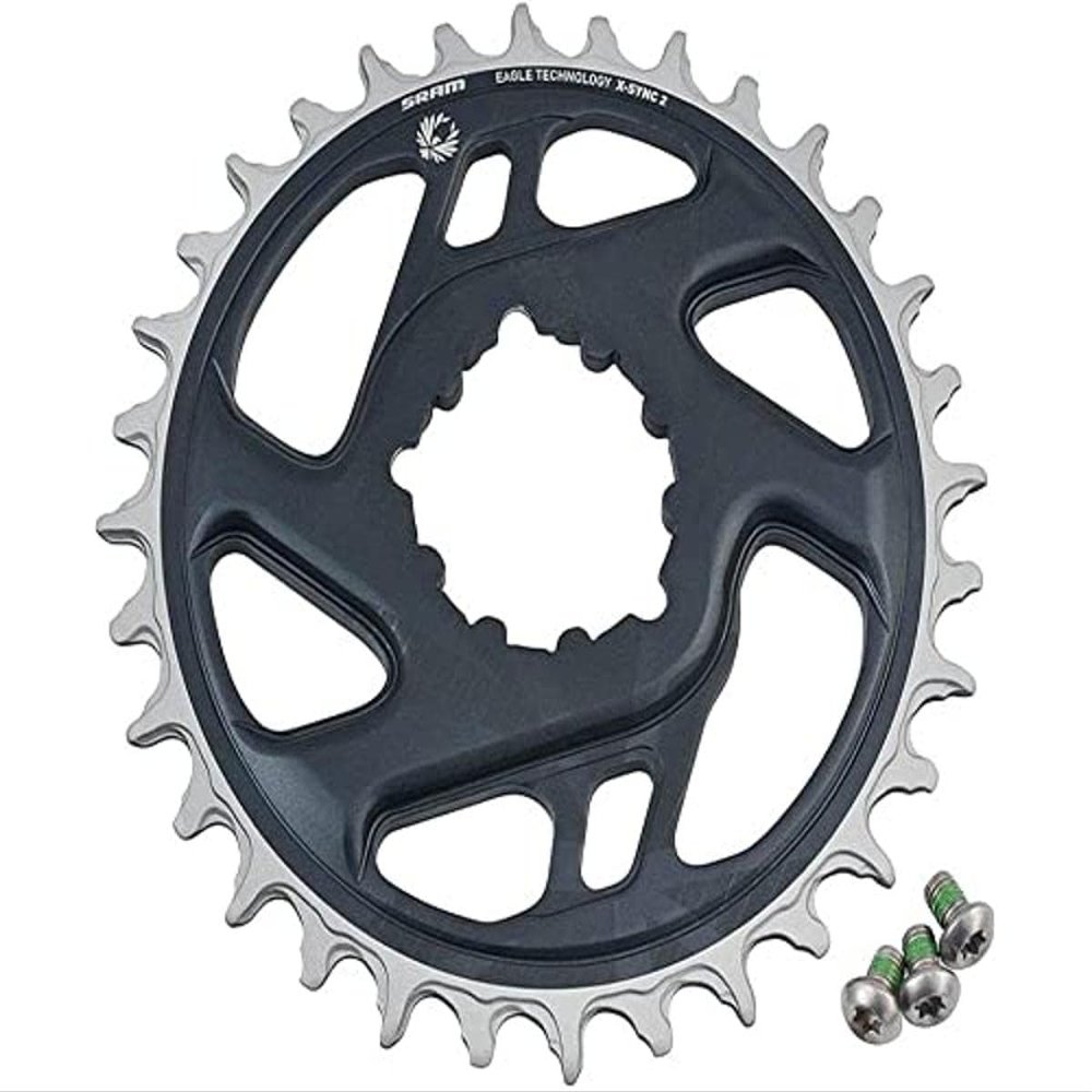 SRAM Eagle X-SYNC 2 Direct Mount Chainring - 34t, Direct Mount, 3mm Offset, for Boost, Lunar Grey