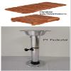 JZ Folding Teak Table Top with Sideway Wing Nautic Star 3 Sizes Marine Boat RV (TW4040+P3) view 3