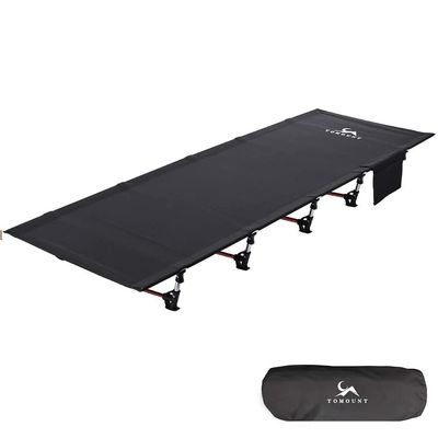 SMLFIT Compact Camping Cot Backpacking Ultralight Folding Lightweight Cot Easy Set Up Heavy Duty for Outdoor Hiking Travel Beach Army