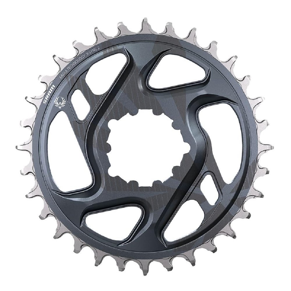 SRAM Eagle X-SYNC 2 Direct Mount Chainring - 30t, Direct Mount, 3mm Offset, For Boost, Lunar Grey