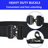 Ginwee 3 Packs Tactical Belt, Military Style Webbing Riggers Web Belt Heavy-Duty Quick-Release Metal Buckle Belt for Men view 2