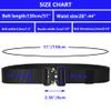 Ginwee 3 Packs Tactical Belt, Military Style Webbing Riggers Web Belt Heavy-Duty Quick-Release Metal Buckle Belt for Men view 4