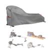 Rowing Machine Cover Waterproof  Heavy Duty Oxford Fitness Equipment Protector, Dustproof UV-Outdoor Rower Cover with Buckles and Drawstring, Fits Most Rowing Machines up to 112" L x 24" W x 40.5" H view 1