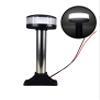 Pactrade Marine Boat Fixed Base Stern Light Anchor Light All Round White LED Marine Pole USCG 2 NM For Yacht Pontoon and Fishing Boat 12 Volts 6 Inches (150.6mm) view 1