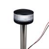 Pactrade Marine Boat Fixed Base Stern Light Anchor Light All Round White LED Marine Pole USCG 2 NM For Yacht Pontoon and Fishing Boat 12 Volts 6 Inches (150.6mm) view 3
