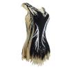 LIUHUO Rhythmic Gymnastic Clubs Leotards Teens Women Tank Leotards Team Sports Gymnastics Wear view 3