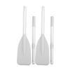 Keenso 2Pcs Inflatable Dinghy Oars, Silver Dinghy Paddle Boat Durable Paddles Plastic for Boat Canoe Water Marine Sports Rowing view 1