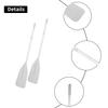 Keenso 2Pcs Inflatable Dinghy Oars, Silver Dinghy Paddle Boat Durable Paddles Plastic for Boat Canoe Water Marine Sports Rowing view 3