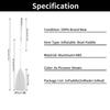 Keenso 2Pcs Inflatable Dinghy Oars, Silver Dinghy Paddle Boat Durable Paddles Plastic for Boat Canoe Water Marine Sports Rowing view 4