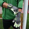Precision GK Elite 2.0 Quartz Goalkeeper Gloves Size 8.5 Grey/Slime Green view 4