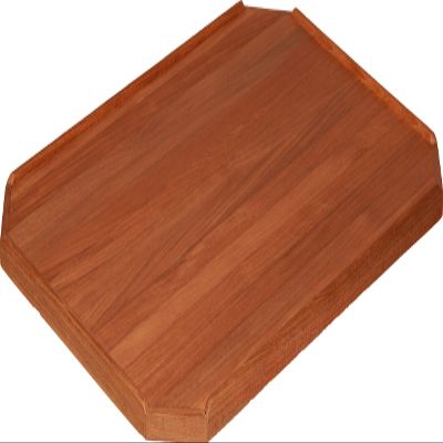 ZY Venice Plain Teak Table Top with Cut Corners 3 Sizes Marine Boat RV Caravan (TV5080+P1)