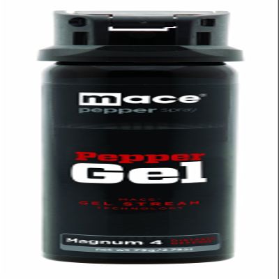Mace Brand Pepper Gel Magnum 4 Defense Spray, Black