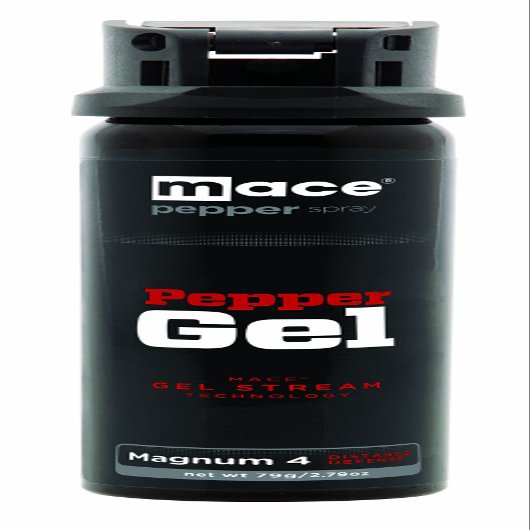 Mace Brand Pepper Gel Magnum 4 Defense Spray, Black