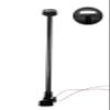 Pactrade Marine Boat Fold Down Stern Light Anchor Light All Round White LED Marine Adjustable Pole USCG 2 NM For Yacht Pontoon and Fishing Boat 12 Volts 23.5 Inches view 1