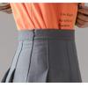 ZHANCHTONG Women's High Waist A-Line Pleated Mini Skirt Short Tennis Skirt (Grey, XS) view 3