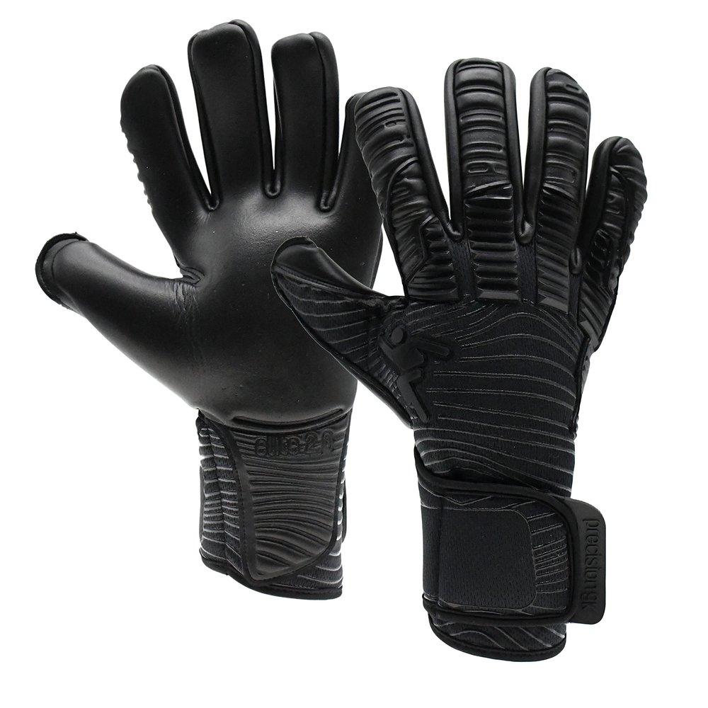 Precision GK Elite 2.0 Blackout Goalkeeper Gloves Size 11