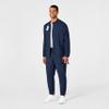 WonderWink WINK W123 Men's Zip Front Warm Up Jacket, Navy, L view 2
