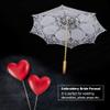 TOPINCN White Lace Parasol Sun Umbrella for Women UPF 50+ UV Protection Wedding Bridal Photography Outdoor Beach Sunshade Accessories view 2